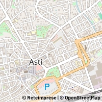 Mapa Asti