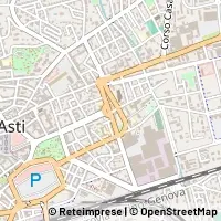 Mapa Asti