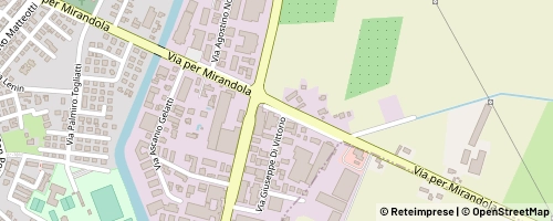 Mappa Concordia sulla Secchia
