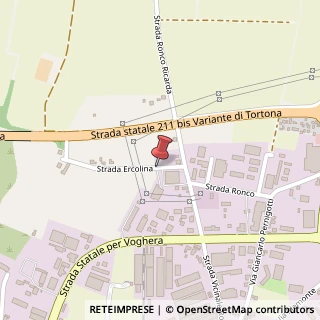 Mappa Strada Vicinale Ronco, 7-27, 15057 Tortona, Alessandria (Piemonte)