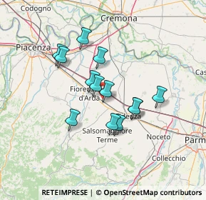 Mappa Unnamed Road, 29010 Fiorenzuola D'arda PC, Italia (11.00615)