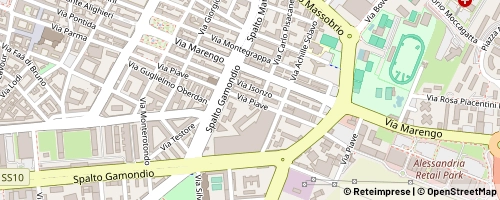 Mappa Alessandria