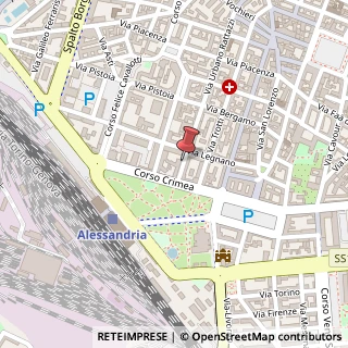 Mappa Via San Francesco d'Assisi,  43, 15100 Alessandria, Alessandria (Piemonte)