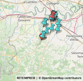 Mappa Piazza Paolo, 29029 Rivergaro PC, Italia (13.095)