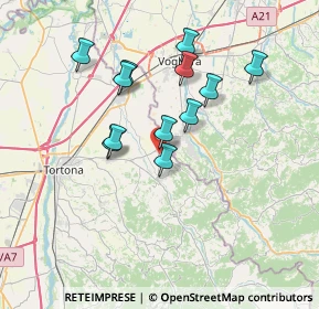 Mappa SP 102, 15052 Volpedo AL (6.2325)