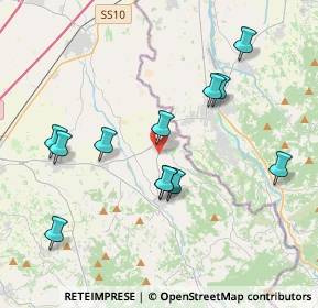 Mappa SP 102, 15052 Volpedo AL (3.89167)