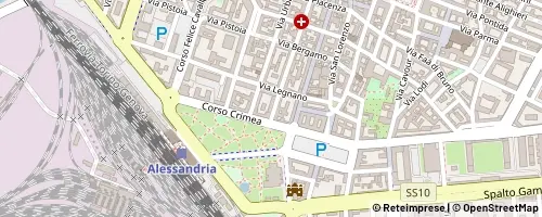 Mappa Alessandria