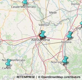 Mappa Via Niccolò Machiavelli, 15100 Alessandria AL, Italia (20.52909)