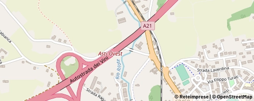 Mappa Asti