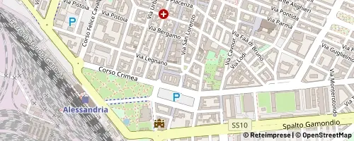 Mappa Alessandria