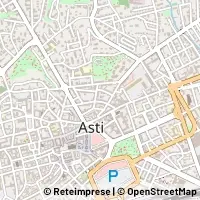 Kaart Asti