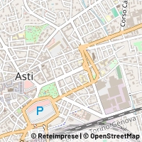 خريطة Asti