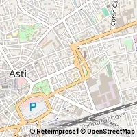 Hartă Asti