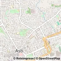 Mapa Asti