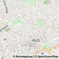 Mapa Asti
