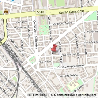 Mappa Via Antonio Pacinotti, 34, 15121 Alessandria, Alessandria (Piemonte)