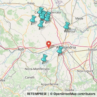 Mappa SR 10, 15023 Felizzano AL (17.71182)