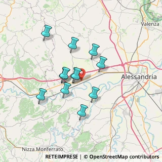 Mappa SR 10, 15023 Felizzano AL (5.68917)