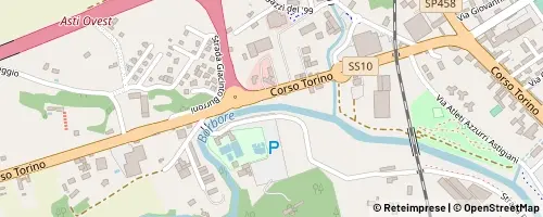 Mappa Asti