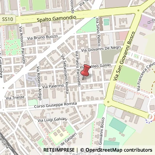 Mappa Via Fabio Filzi, 25, 15121 Alessandria, Alessandria (Piemonte)