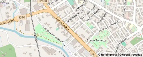 Mappa Asti