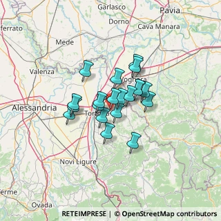 Mappa Via Madonna, 15058 Viguzzolo AL, Italia (8.681)