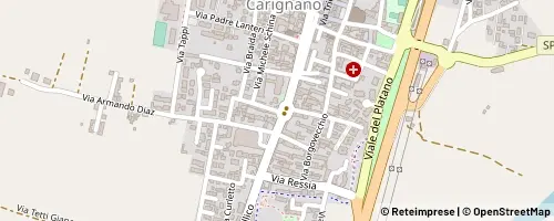 Mappa Carignano