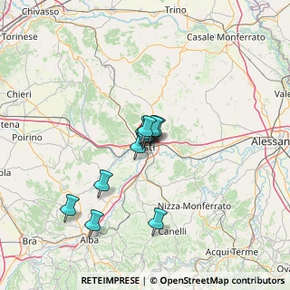 Mappa , 14100 Asti AT, Italia (9.34545)