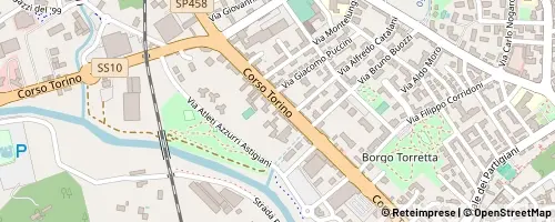 Mappa Asti