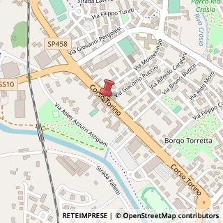 Mappa Corso Torino, 160, 14100 Asti, Asti (Piemonte)
