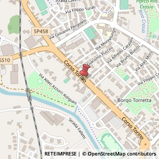 Mappa Corso Torino, 130, 14100 Asti, Asti (Piemonte)