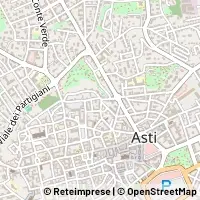 Mapa Asti