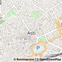 Mapa Asti