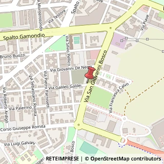 Mappa Via Galileo Galilei, 72, 15121 Alessandria, Alessandria (Piemonte)