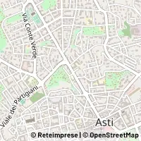 Mapa Asti