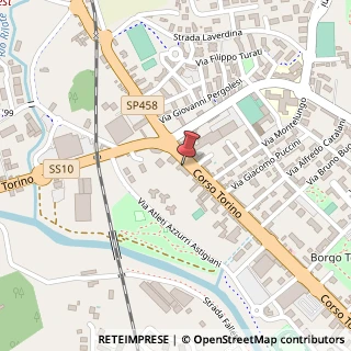 Mappa Corso Torino, 208, 14100 Asti, Asti (Piemonte)