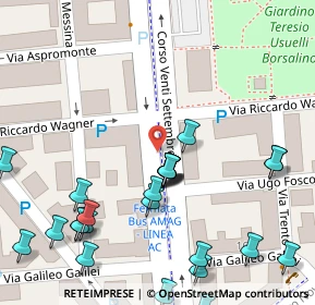 Mappa Corso XX Settembre, 15121 Alessandria AL, Italia (0.06923)