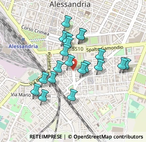 Mappa Corso XX Settembre, 15121 Alessandria AL, Italia (0.379)