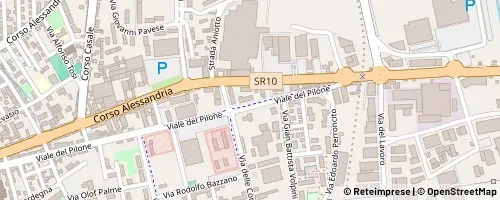 Mappa Asti