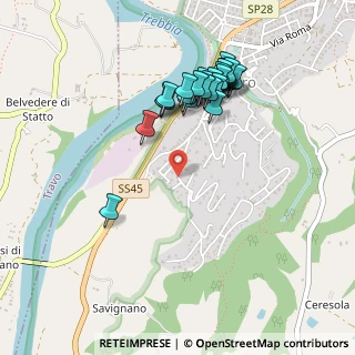 Mappa Via Case Leoni, 29029 Rivergaro PC, Italia (0.48462)
