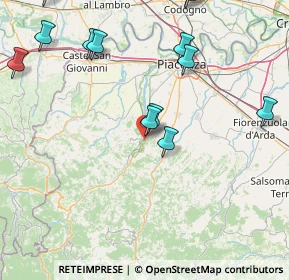 Mappa Via Case Leoni, 29029 Rivergaro PC, Italia (21.09)