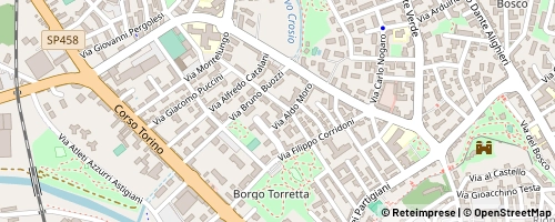 Mappa Asti