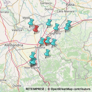 Mappa Via Guglielmo Marconi, 15058 Viguzzolo AL, Italia (13.33643)