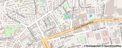 Mappa Asti