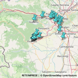 Mappa SP196, 10064 Pinerolo TO, Italia (13.9765)