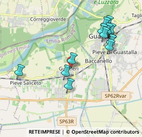 Mappa Piazza IV Novembre, 42044 Gualtieri RE, Italia (2.09538)