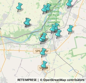 Mappa Piazza IV Novembre, 42044 Gualtieri RE, Italia (3.85143)