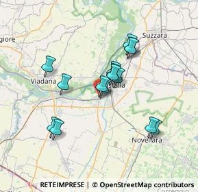 Mappa Piazza IV Novembre, 42044 Gualtieri RE, Italia (5.97867)