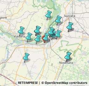 Mappa Piazza IV Novembre, 42044 Gualtieri RE, Italia (6.04118)