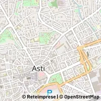 Mapa Asti